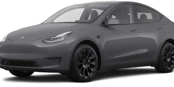 TESLA MODEL Y 2021 5YJYGDEE6MF160501 image